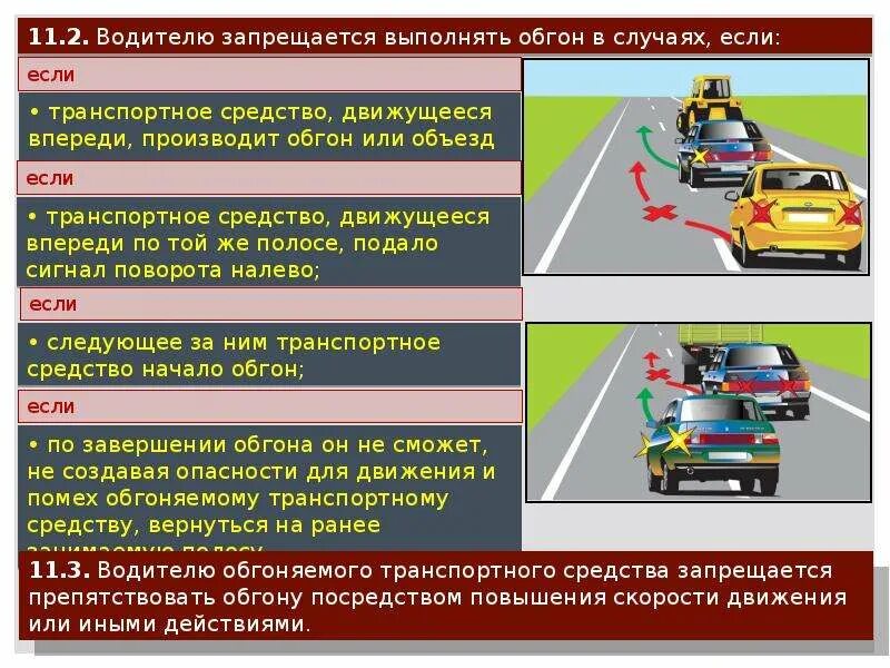 Каким автомобилям и в каких случаях разрешается