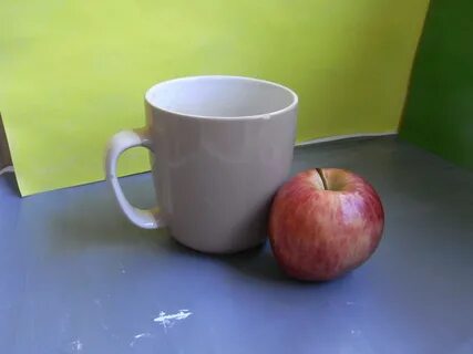 Яблоко чашка
