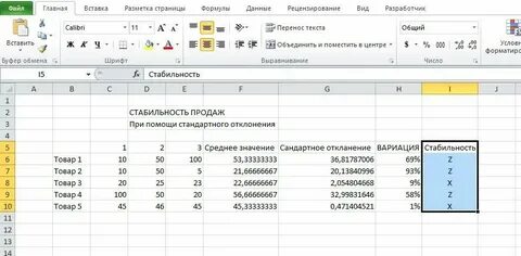 Стандотклон в excel что это