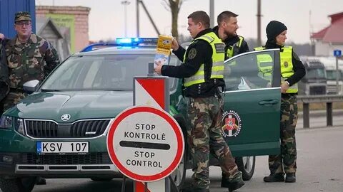 Пересечь границу латвии