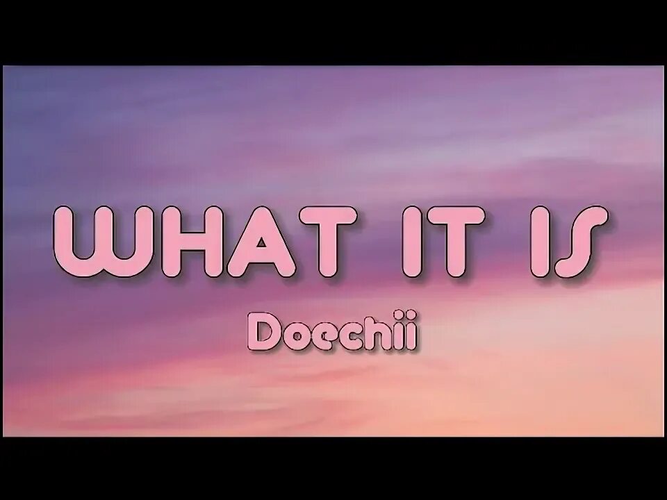 Doechii what it is. What it is block boy. what it is doechii.