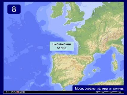 Покажи карту заливов