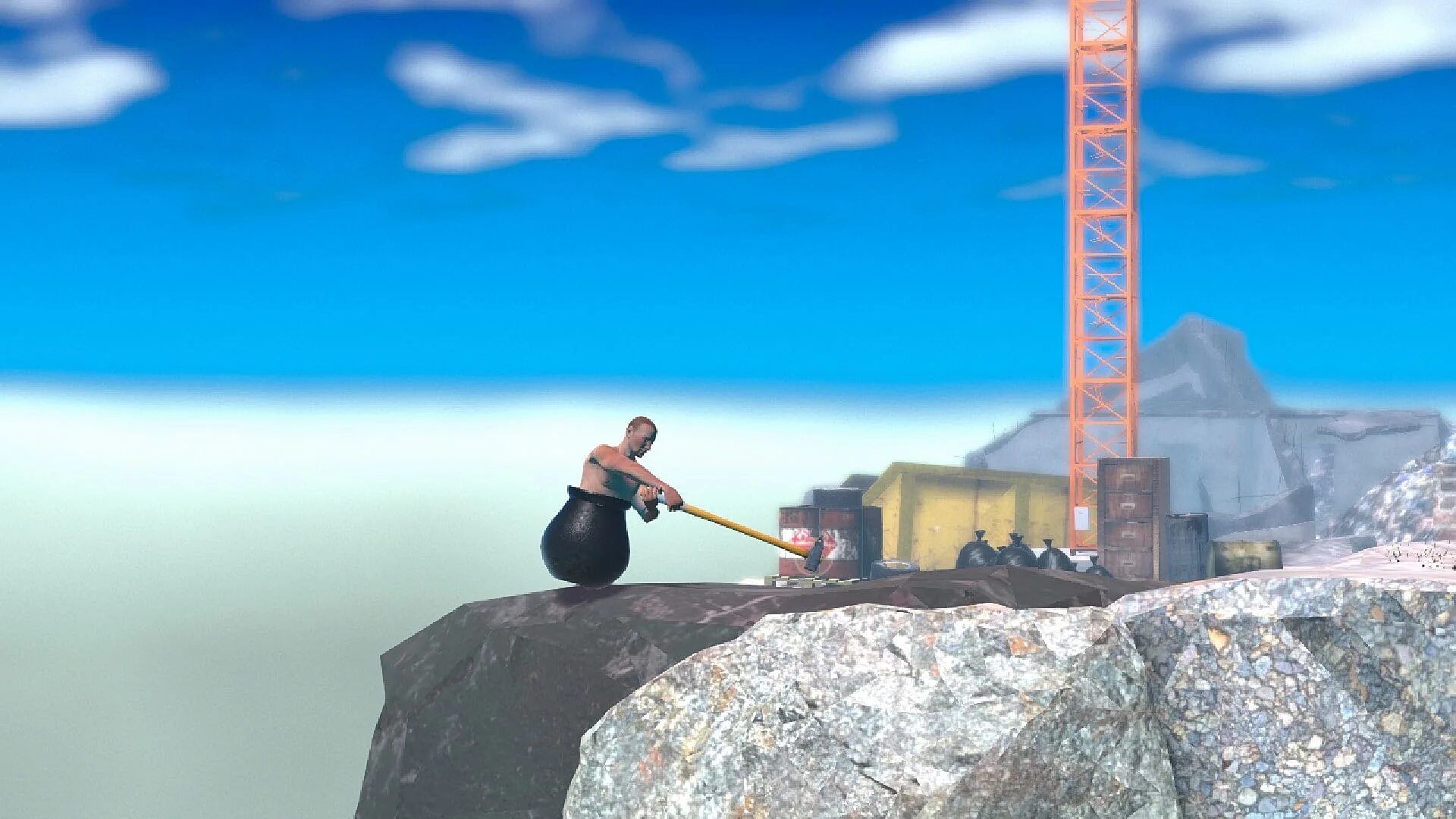 Getting over me. Игра геттинг овер. игра getting over it with bennett foddy. геттинг овер 2. кувалда в играх.