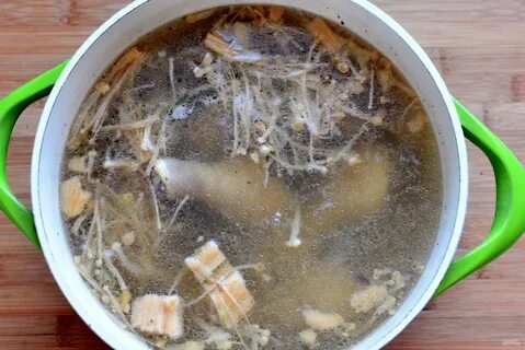 При варке бульона когда солить