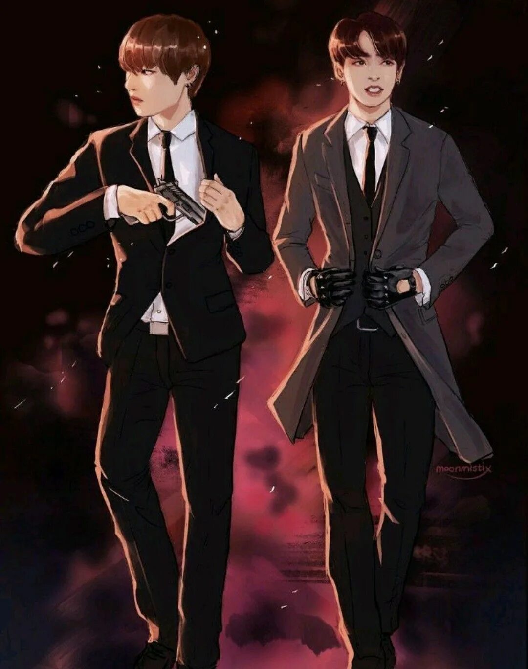 БТС taekook. БТС Чимин Чонгук Тэхен арт. БТС мафия Чимин. Вигуки фиктивный брак