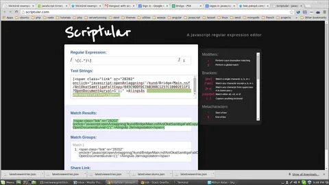 Regex js