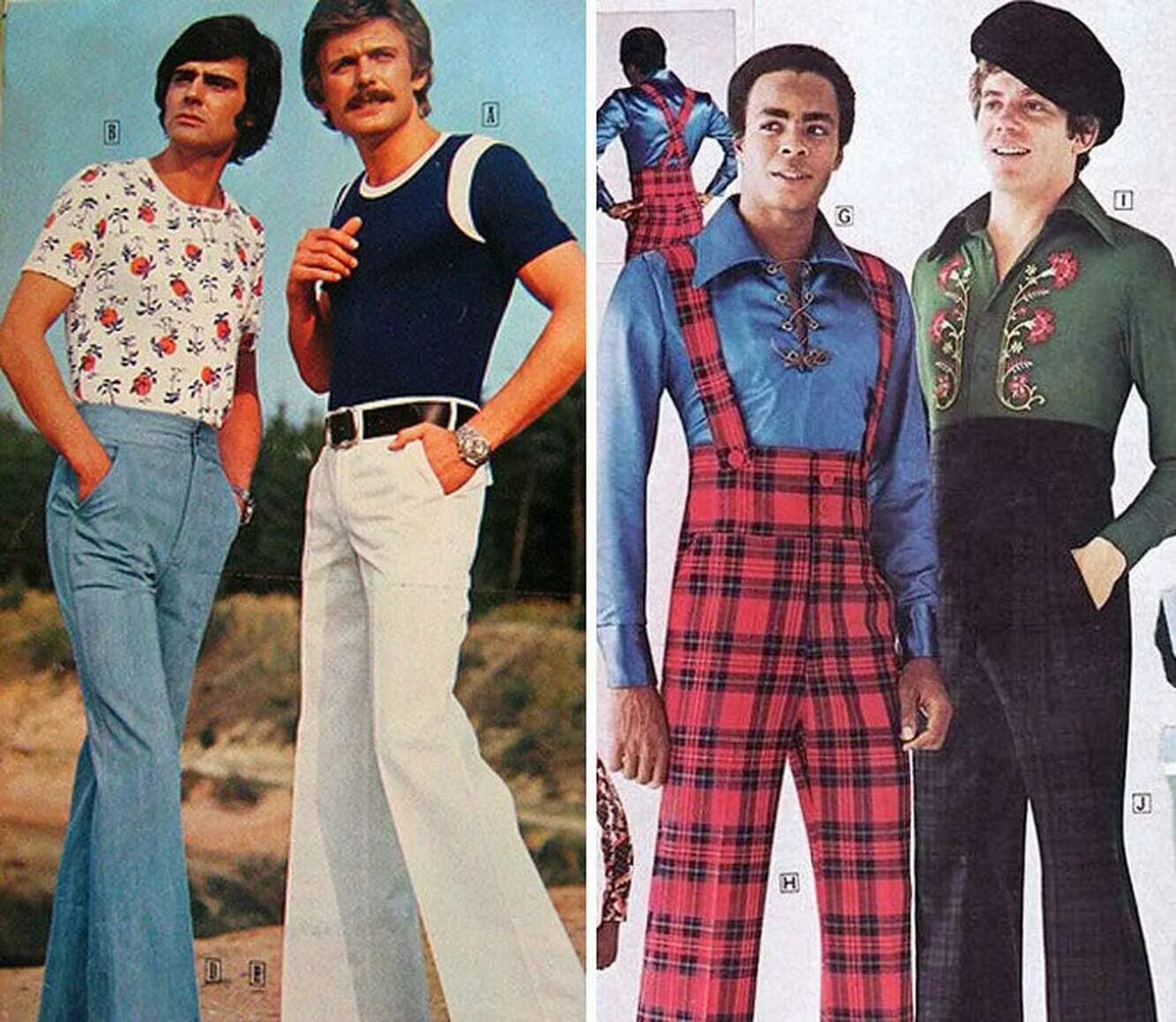 Мужчины 70 х годов. 70-Е мода Америка. 70-Е Америка мода мужчины. Брюки клеш в 70-е годы в СССР. Стиль 70е мужская мода.