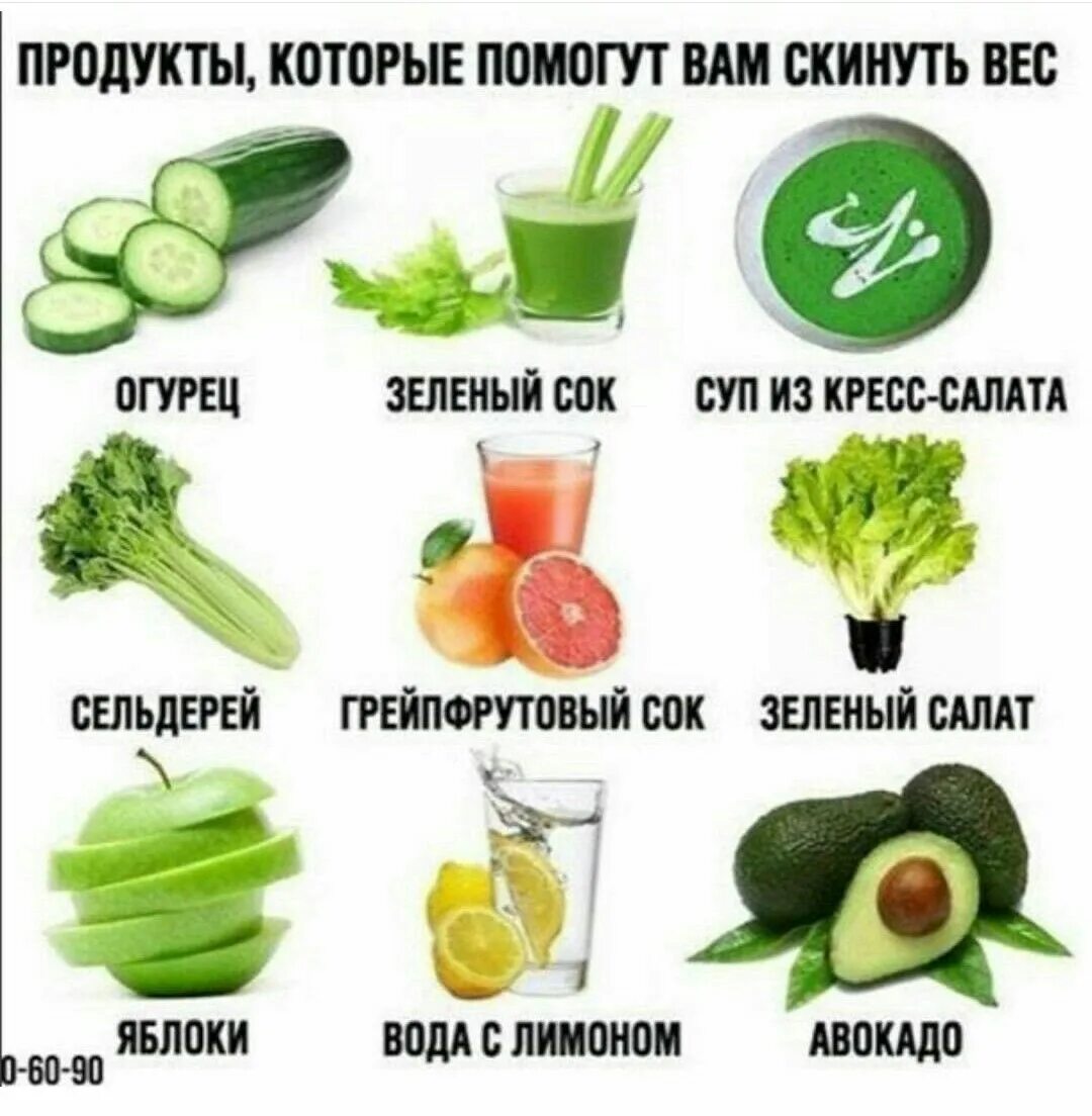 Лучшая пища для похудения. Лучшая пища для похудения