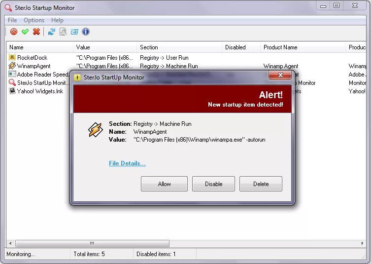 Enable monitor. Startup monitor. porsche startup monitor. register startup. alert on monitor.