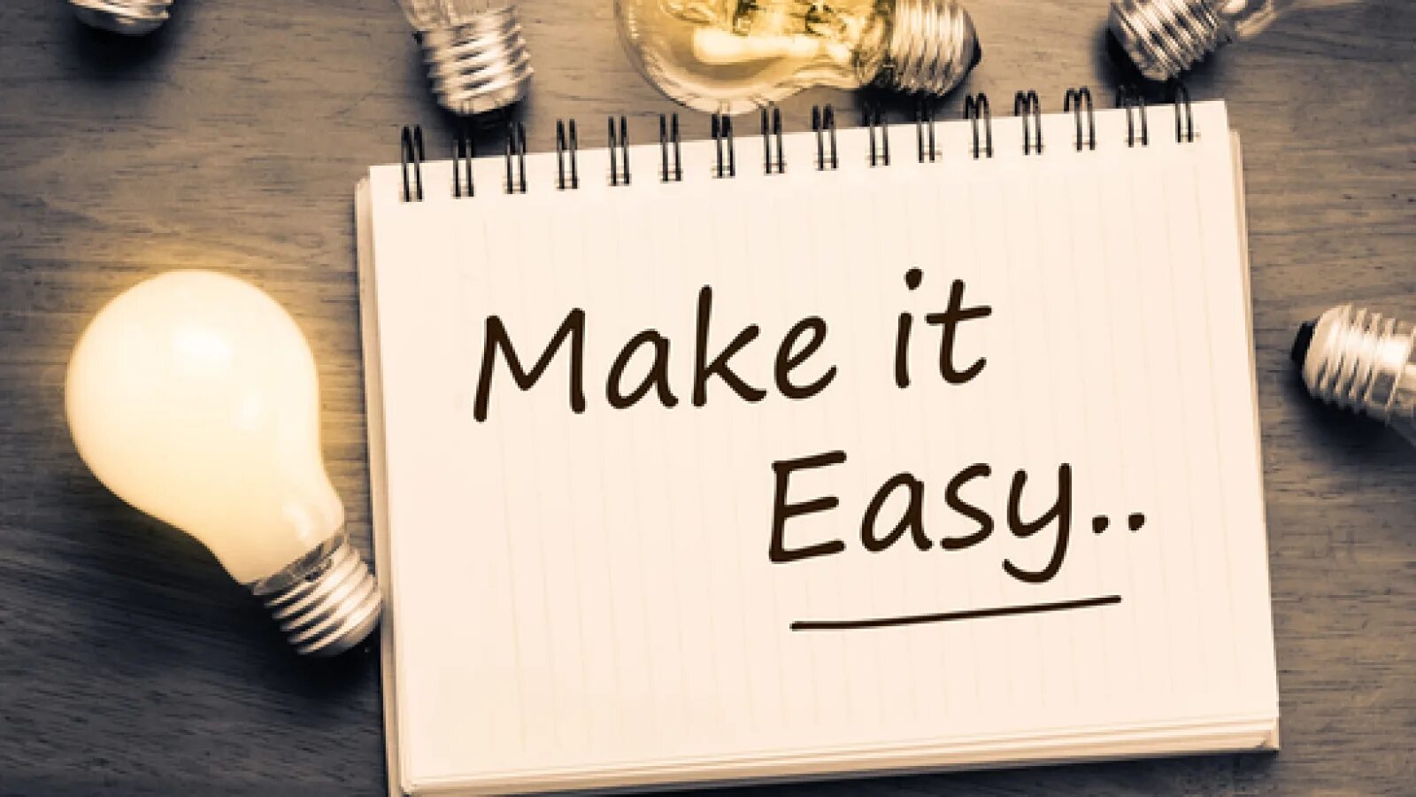 It is easier to make. Make it easy. палитра make it easy. make it тесты. learn it easy.