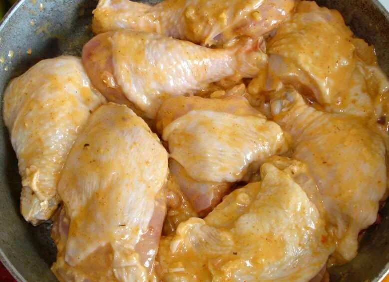Замариновать куриные ножки для жарки на сковороде