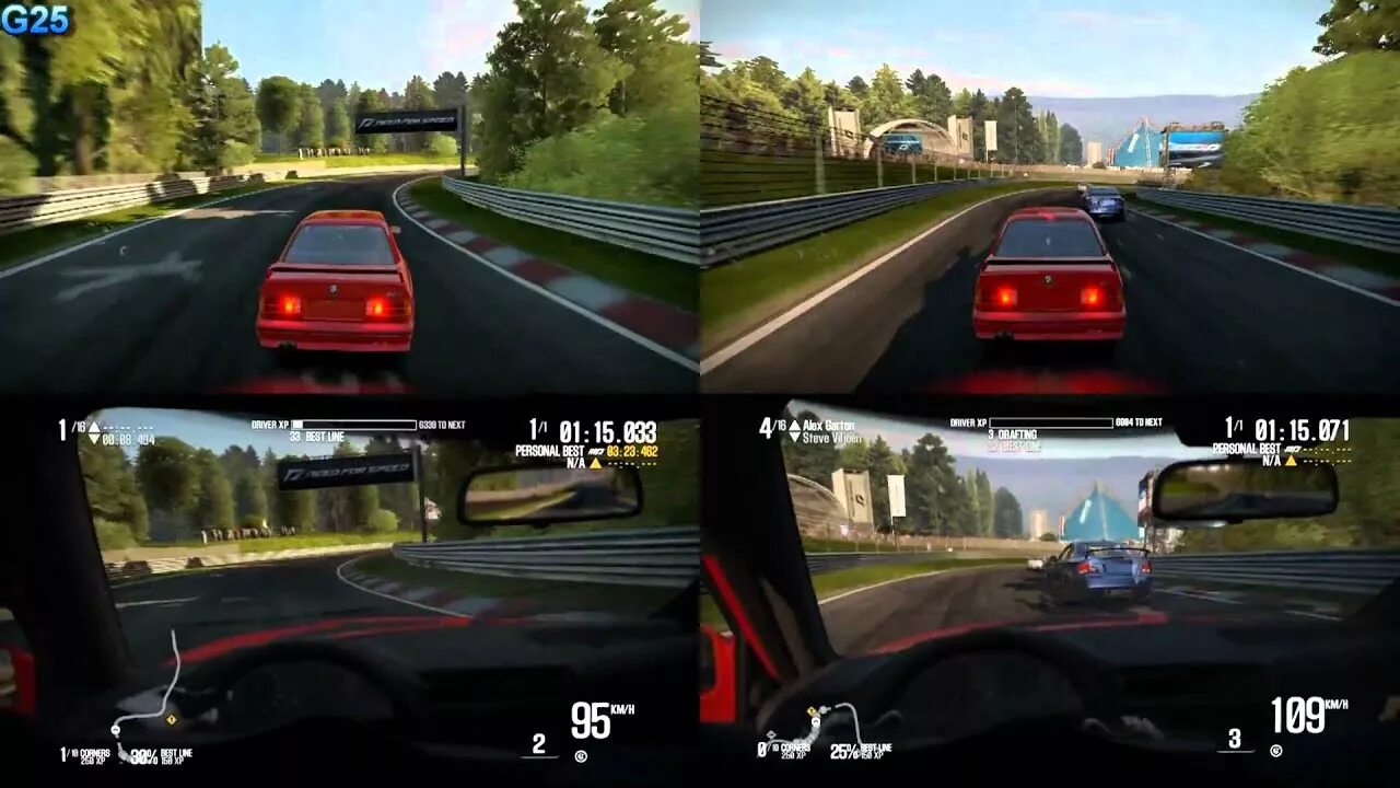 Ps3 split screen. Need for speed shift split screen. nfs shift 2 split screen. shift 2 unleashed ps3 split screen. need for speed shift 2 split screen.