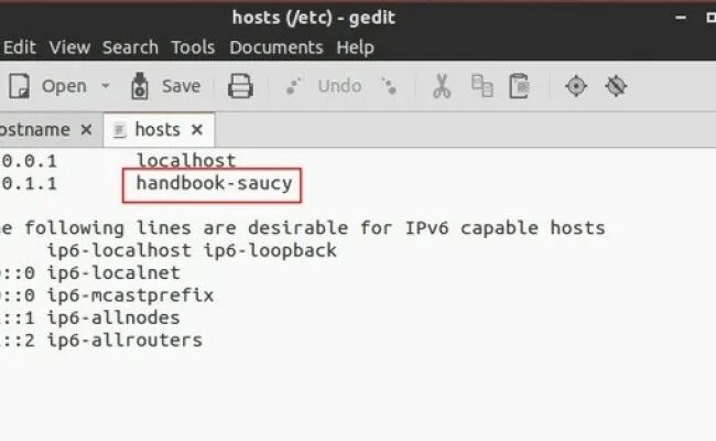 Etc hosts linux