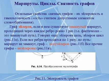 Свойства графов 7 класс