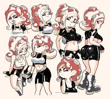 Rule34.dev - ass breasts horny octoling octoling_girl splatoon yuta_agc.