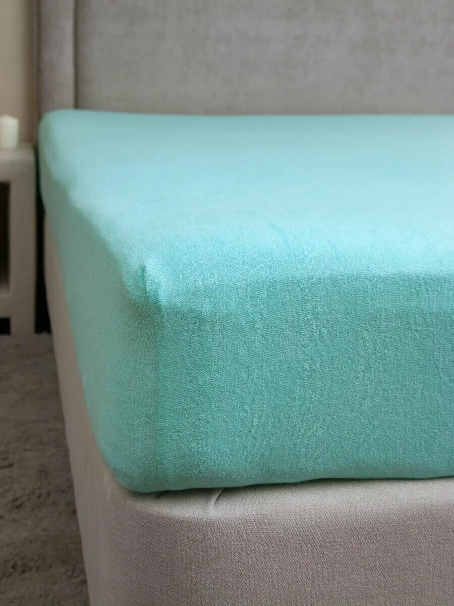 хлопковый край простыня на резинке. кпб mp-28, 2 спальный. простыня селтекс трикотажная на резинке 140 х 200 см. край простыни. пошив простыни на резинке 160х200.