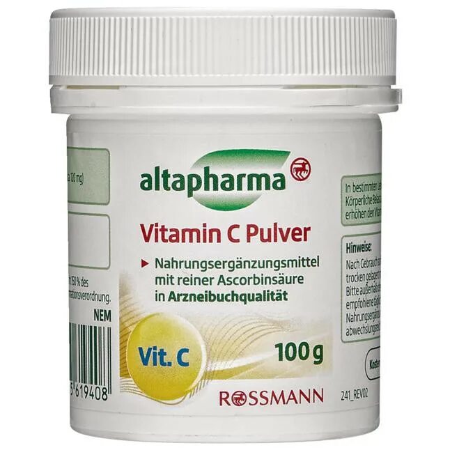 Vit c 5. Altapharma витамины Vitamin c. Altapharma Vitamin c Pulver. Altapharma шипучие витамин с. Витамин c 1000 altapharma.