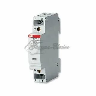 Модульные контакторы abb esb 20