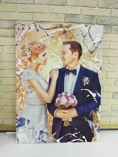 Подарок на холсте