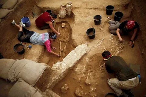Archaeological dig