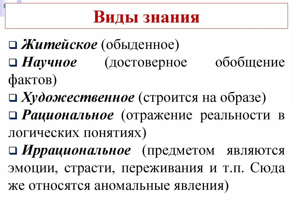 Привести примеры научного познания. Формы знания Обществознание. Виды знаний Обществознание. Виды человеческих знаний. Виды научного знания.