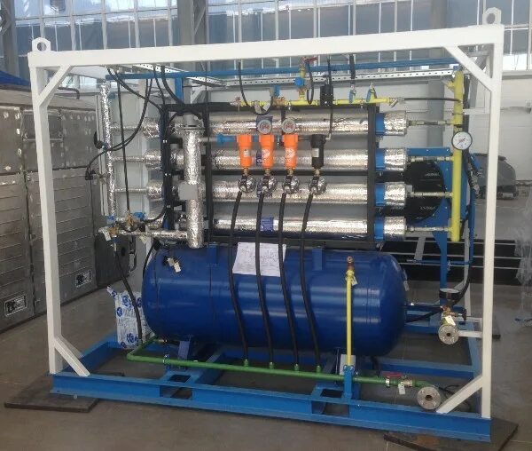 Передвижная азотная компрессорная станция. Станция для производства кислорода. Мембранный газоразделительный блок. Модульная азотная станция. Азотная станция грасис.