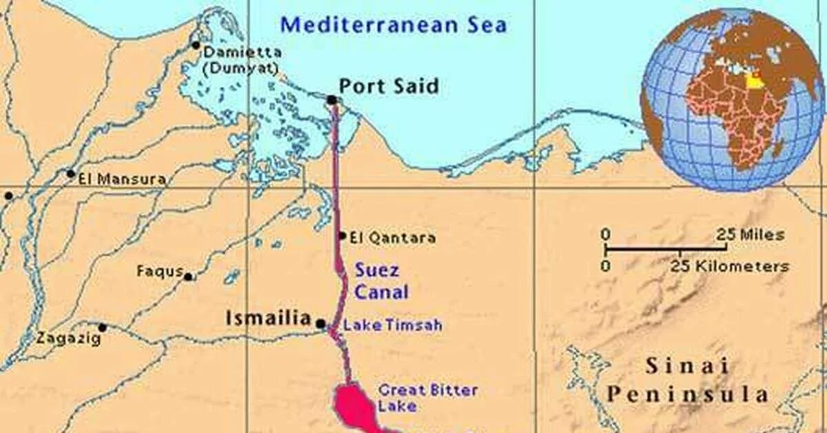Океаны которые соединяют суэцкий канал. Суэцкий канал (Египет-Африка). Карта Африки Суэцкий канал на карте. Карта Суэцкого канала и красного моря.