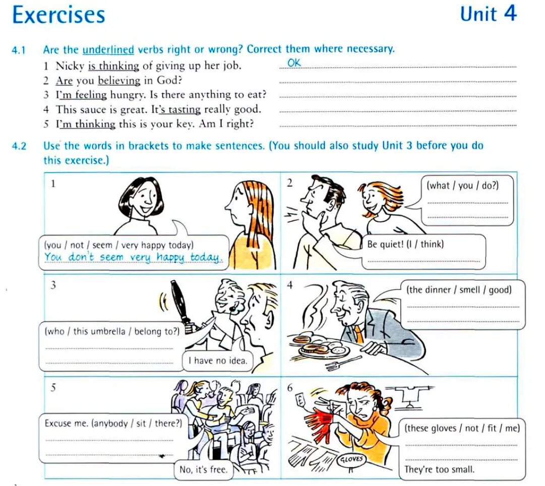 Use the Words in Brackets to make sentences. Unit 4 exercises 4.1 ответы. Use the Words in Brackets to make sentences 4.2 ответы. Make up the sentences 4 класс. Unit 2 think