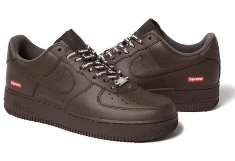 Nike air force 1 коричневые