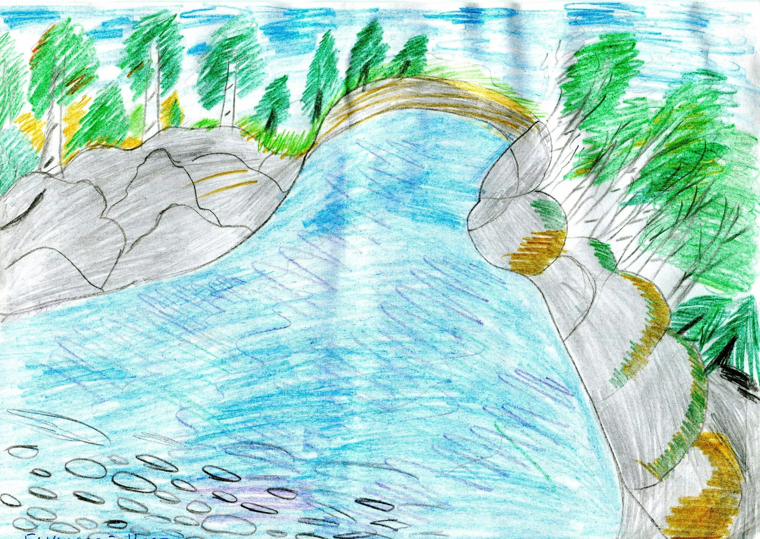 Нарисовать воду 2 класс окружающий мир. Детские рисунки о красоте воды. Рисунок на тему природа Кузбасса. Рисунок на тему красота воды. Детские рисунки на тему река.