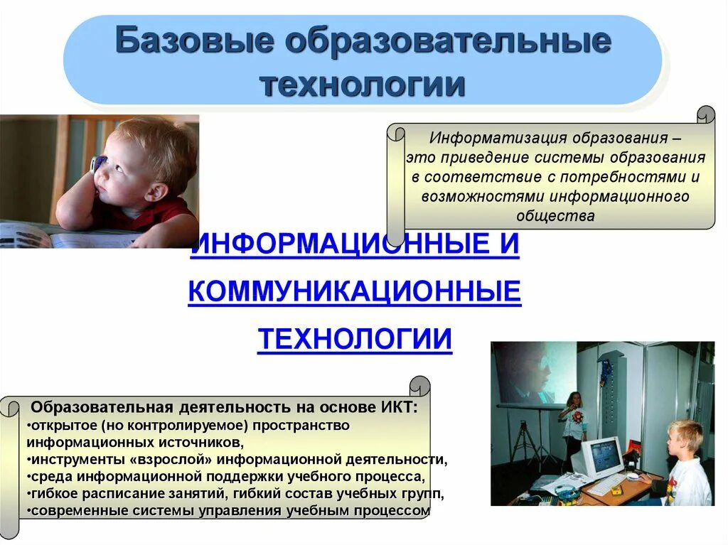 Использование информации в образовании. Информатизация образования. Базовые образовательные технологии. Информатизация образования это в обществознании. Информатизация образовани.