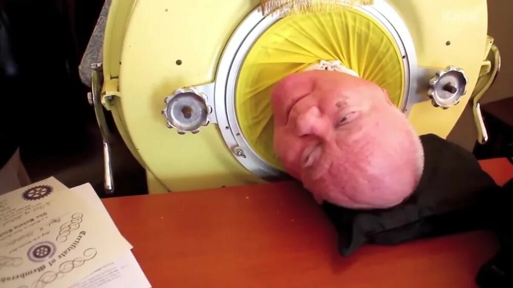 Человек проживший в капсуле