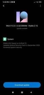 Обновление редми 12