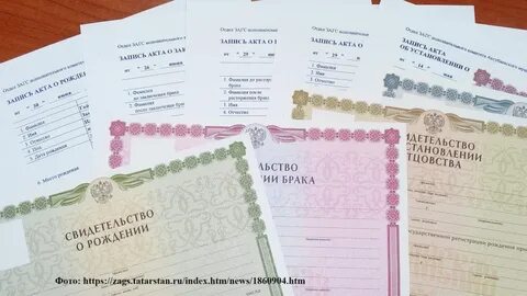 Документы гражданского состояния