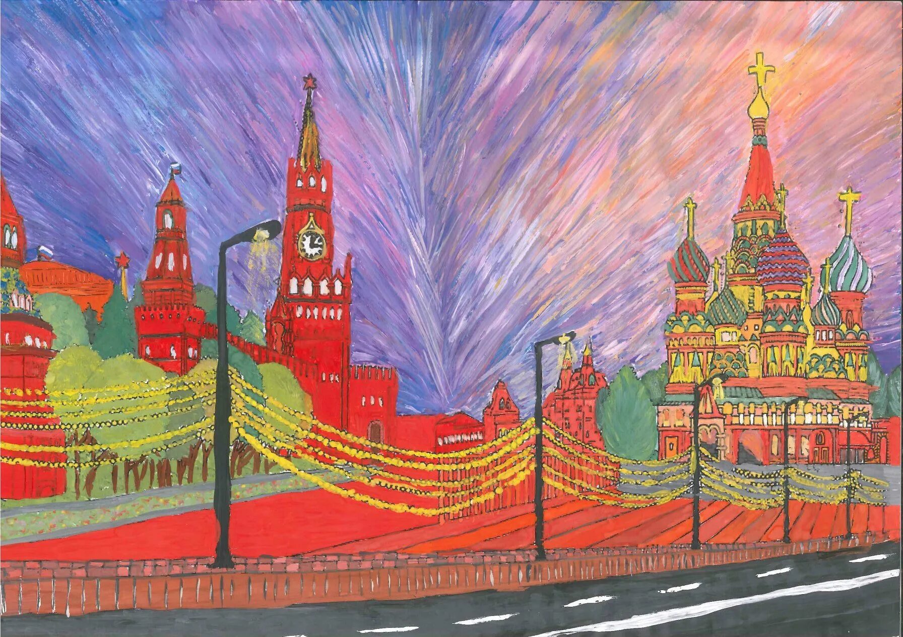 Площадь рисунок. Заграевский Московский Кремль. Кремль рисунок. Московский Кремль рисунок. Москва рисунок для детей.