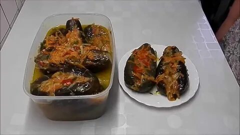 Квашеные баклажаны по грузински