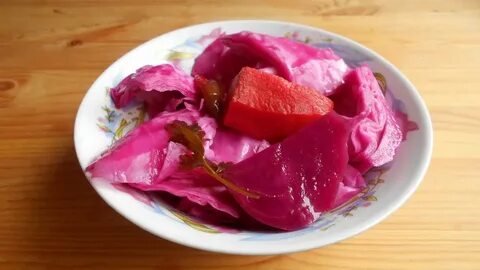 Капуста свекла уксус масло