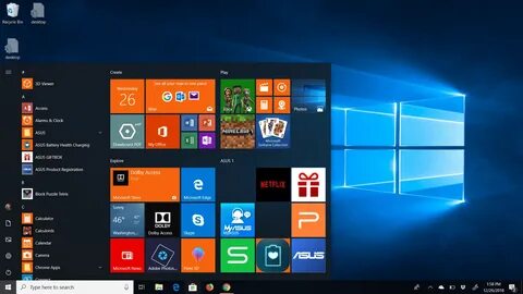 Windows 10 сенсорный экран