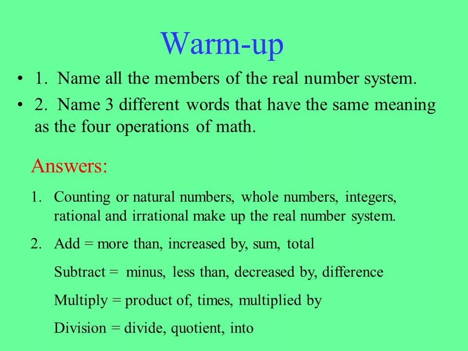 Warm up numbers. Warm-up for numbers. Warm up 4 Grade. Name 3 warm up.