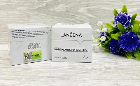 Lanbena plants pore strips