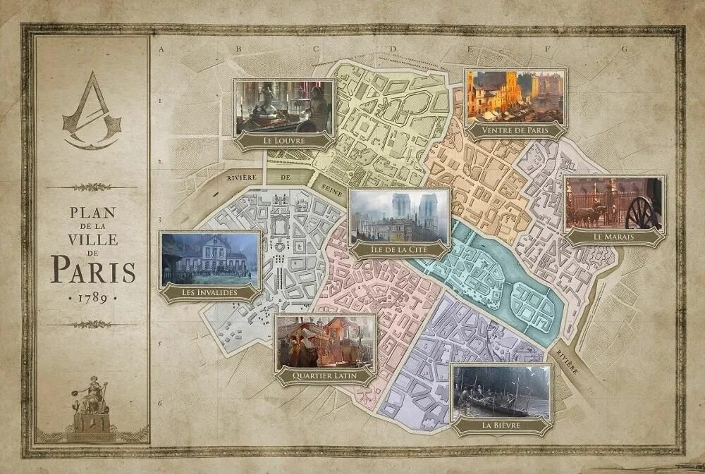 Assassin s creed maps