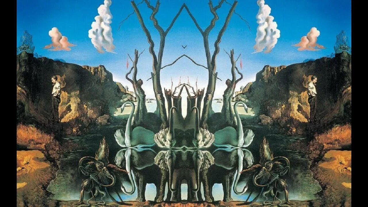 Лебеди отражающиеся в слонах. Salvador Dali Swans reflecting. Сальвадор дали «лебеди, отражающиеся в слонах» (1937). Сальвадор дали Swans reflecting Elephants. Сальвадор дали лебеди, отражающиеся в слонах.