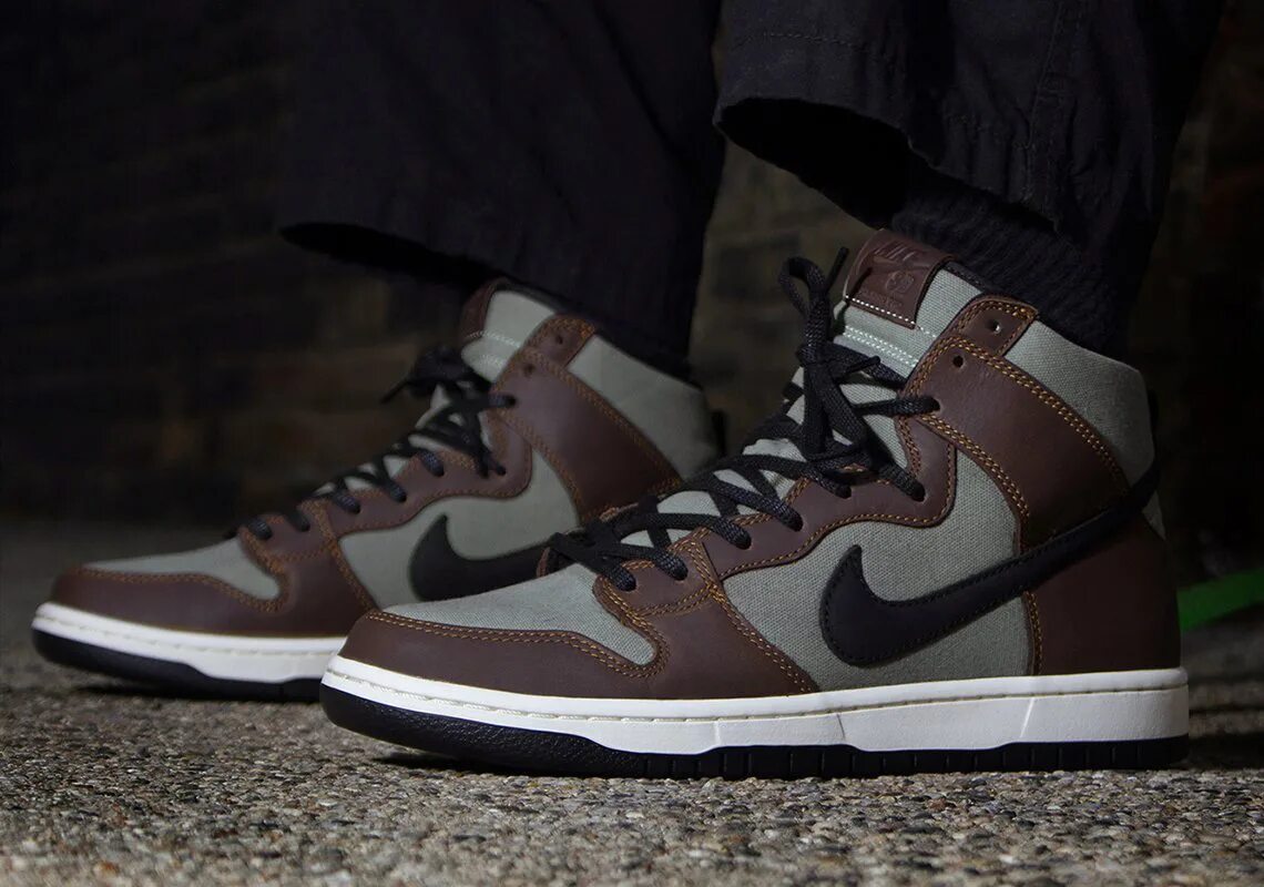 Nike SB Dunk High Brown. Nike SB Dunk Brown. Nike SB Dunk High Pro Baroque Brown. Nike Dunk High Baroque Brown.