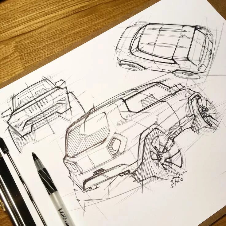Sketch design portray