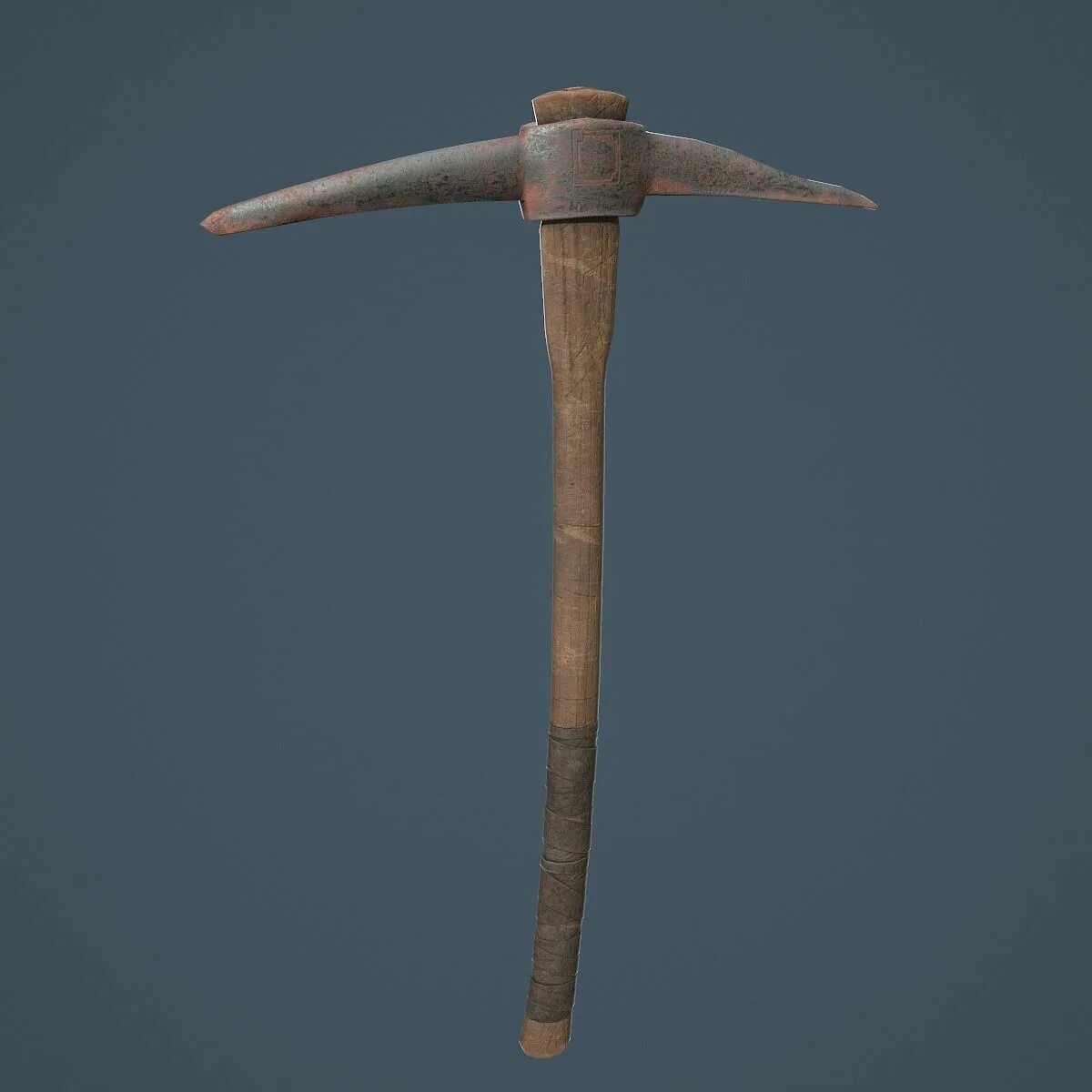 Rust tools. Pickaxe 3d model. Кирка раст. Low Poly Pickaxe. Кирка для Blender.