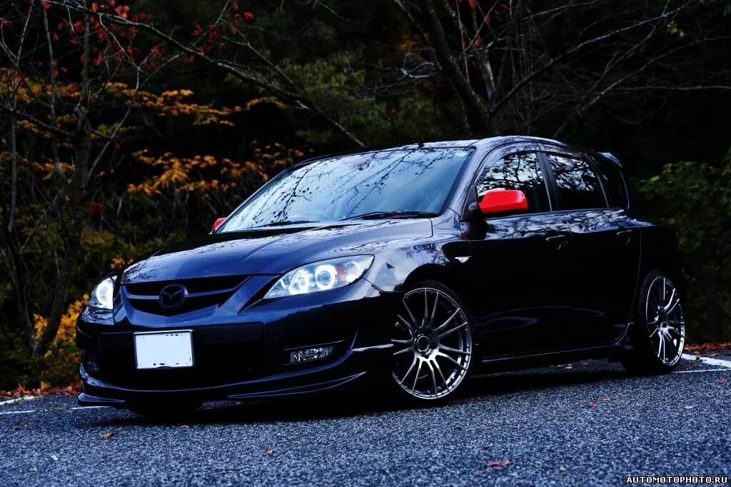 Губа MPS (mazdaspeed) Часть 1. - Mazda 3 (1G) BK, 1,6 л, 2007 года стайлинг DRIV