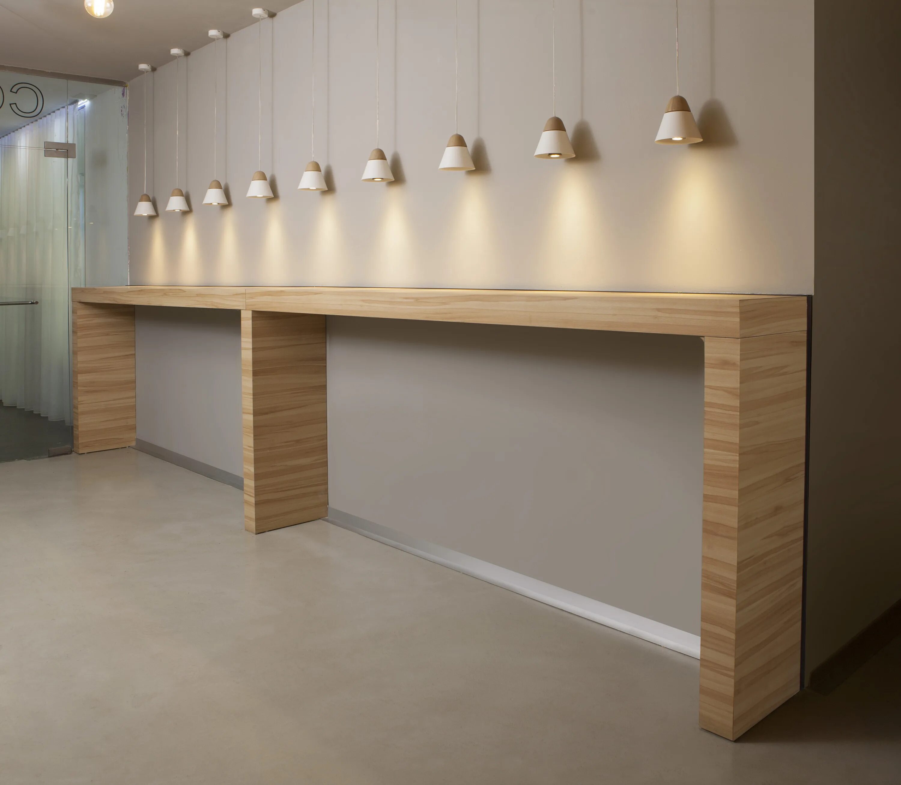 Stand of the bar