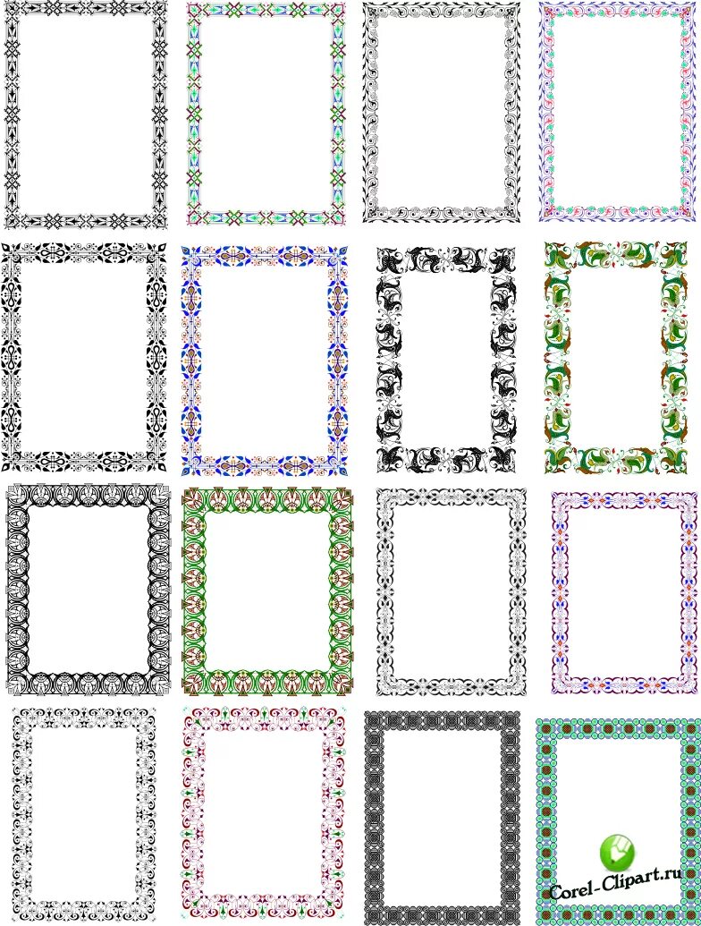 Рамки coreldraw. Векторные рамки. цветные рамки для фотографий. рамки для coreldraw. векторные рамки для корела.