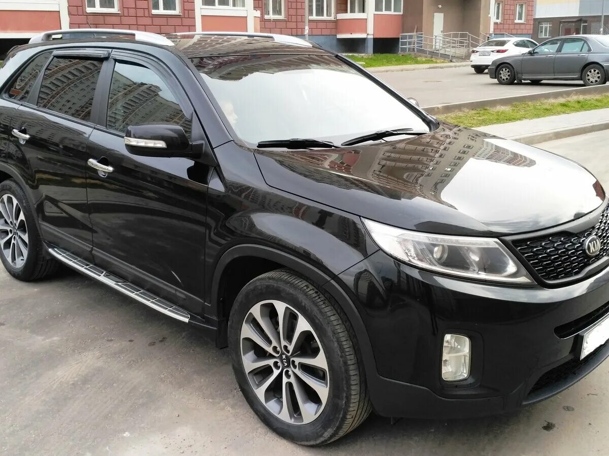 Киа соренто 2013 купить. Kia Sorento 2013 черный. Kia Sorento 2 Restyling. Киа Соренто 2 Рестайлинг черный. Киа Соренто 2012 черный.