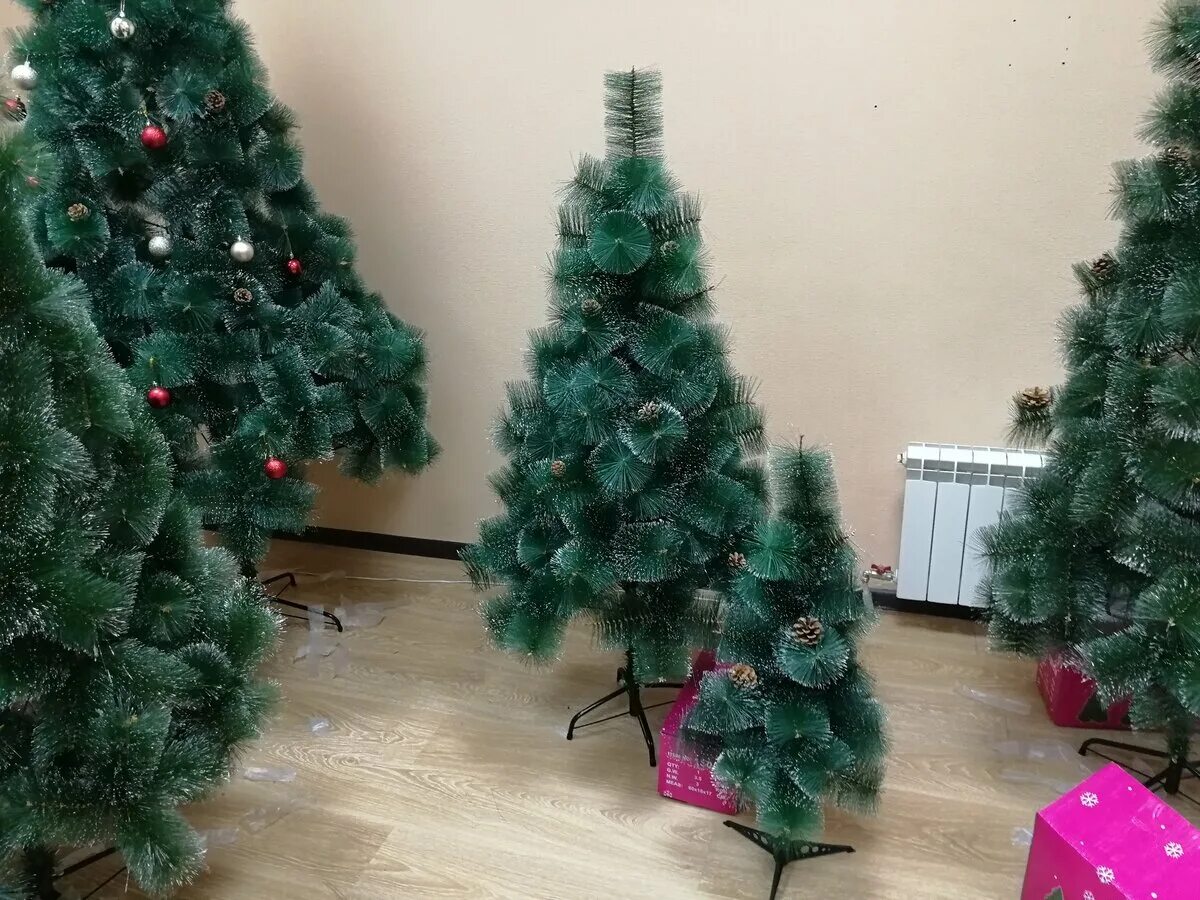 Как искусственную елку сделать пышнее